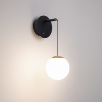  - Светильник SP-BEADS-WALL-HANG-R130-6W Day4000 (BK-GD, 180 deg, 230V) (Arlight, IP20 Металл, 3 года)