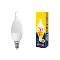  - Лампа светодиодная E14 9W 3000K матовая LED-CW37-9W/WW/E14/FR/NR UL-00003809