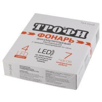  - Ручной светодиодный фонарь ЭРА Трофи аккумуляторный 138х55 30 лм TA4-box8 Б0004985