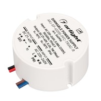  - Блок питания ARJ-SP-40200-PFC-TRIAC-R (7W, 27-40V, 200mA) (Arlight, IP44 Пластик, 5 лет)