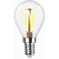  - Лампа светодиодная филаментная REV G45 E14 7W 4000K DECO Premium холодный свет шар 32483 6