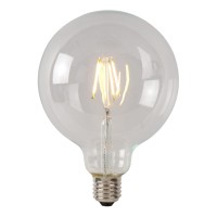  - Лампа светодиодная диммируемая Lucide E27 5W 2700K прозрачная 49017/05/60