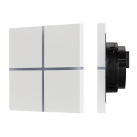 - INTELLIGENT ARLIGHT Сенсорная панель KNX-304-13-IN White (BUS, Frameless) (IARL, IP20 Металл, 2 года)