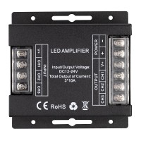  - Усилитель ARL-5022-RGB (12-24V, 3x10A, 360-720W) (Arlight, IP20 Металл, 3 года)