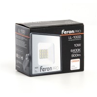  - Светодиодный прожектор Feron LL-1000 10W 6400K 41537