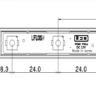 Модуль герметичный LFU-3SW 12V Cool White (LED FOR YOU Co., Ltd., Закрытый) - Модуль герметичный LFU-3SW 12V Cool White (LED FOR YOU Co., Ltd., Закрытый)