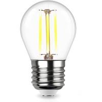  - Лампа светодиодная филаментная REV G45 E27 7W 2700K DECO Premium теплый свет шар 32443 0