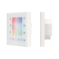  - Панель Sens SR-2831AC-RF-IN White (220V,RGB,4зоны) (Arlight, IP20 Пластик, 3 года)