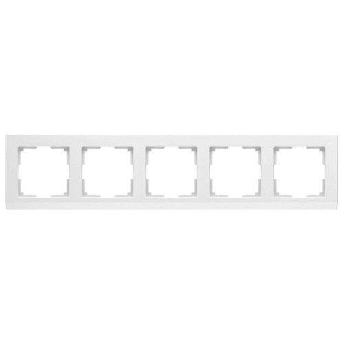Рамка Werkel Stark на 5 постов белый WL04-Frame-05-white 4690389059377 