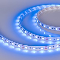  - Лента RT 2-5000 12V Blue 2x (5060, 300 LED, LUX) (Arlight, 14.4 Вт/м, IP20)