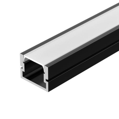 Профиль PDS-SM-3000 ANOD BLACK (Arlight, Алюминий) Алюминиевый анодированный профиль для светодиодных лент и линеек. Анодированный в черный цвет. Особая конструкция позволяет легко монтировать герметичные ленты шириной 14 мм (без использования дополнительных аксессуаров). Габаритные размеры (L×W×H): 3000x16,2x14 мм. Ширина площадки для ленты 14 мм. Экраны, заглушки и другие аксессуары приобретаются отдельно. Цена за 1 метр.
