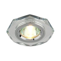  - Встраиваемый светильник Elektrostandard 8020 MR16 SL зеркальный/серебро 4690389056390