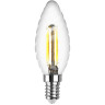 Лампа светодиодная филаментная REV TC37 E14 5W 2700K DECO Premium свеча на ветру 32430 0 - Лампа светодиодная филаментная REV TC37 E14 5W 2700K DECO Premium свеча на ветру 32430 0