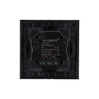  - Панель Sens SR-2820B-AC-RF-IN Black (220V,RGBW,1 зона) (Arlight, IP20 Пластик, 3 года)