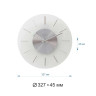 Часы настенные Apeyron GL200922 - Часы настенные Apeyron GL200922