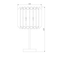  - Настольная лампа Bogates Castellie 01107/3