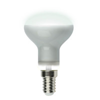  - Лампа светодиодная рефлекторная Uniel E14 6W 4000K матовая LED-R50-6W/NW/E14/FR PLS02WH UL-00001492