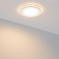  - Светодиодная панель LT-R160WH 12W Warm White 120deg (Arlight, IP40 Металл, 3 года)