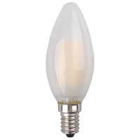  - Лампа светодиодная филаментная ЭРА E14 5W 4000K матовая F-LED B35-5W-840-E14 frost Б0027926