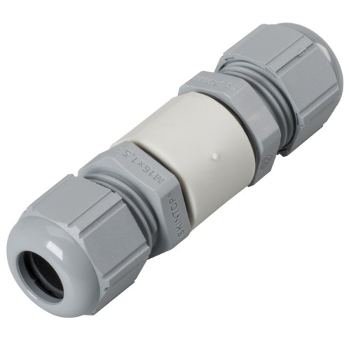 Соединитель KLW-2 (4-10mm, IP67) (Arlight, Пластик) Герметичная муфта (соединитель) с высокой степенью защиты до IP68. Для кабеля сечения 4-10мм. Рекомендуемое напряжение 12-24В. Не требует специальных инструментов для сборки. Оригинальное немецкое качество!