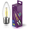 Лампа светодиодная филаментная REV TC37 E27 5W 2700K DECO Premium свеча на ветру 32426 3 - Лампа светодиодная филаментная REV TC37 E27 5W 2700K DECO Premium свеча на ветру 32426 3