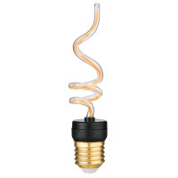  - Лампа светодиодная филаментная Thomson E27 6W 2700K спираль прозрачная TH-B2386
