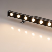  - Светодиодный прожектор AR-LINE-500S-9W-220V Warm (Grey, 30 deg) (Arlight, Закрытый)