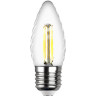 Лампа светодиодная филаментная REV TC37 E27 7W нейтральный белый свет свеча на ветру 32491 1 - Лампа светодиодная филаментная REV TC37 E27 7W нейтральный белый свет свеча на ветру 32491 1