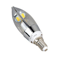  - Лампа светодиодная диммируемая Elvan E14 5W 3000K прозрачная E14-5W-3000K-Dim-Q68-SL