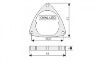  - Держатель OVAL-SG (Arlight, -)