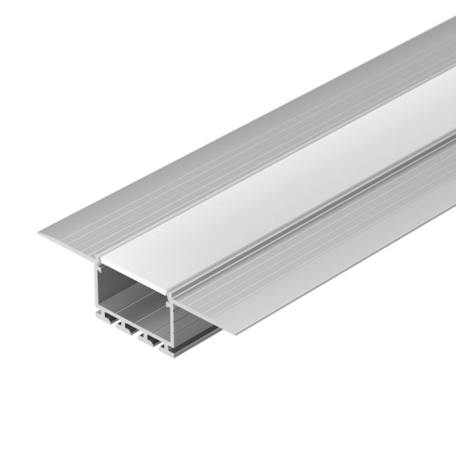 Профиль PLS-F-HIDE-2000 (Arlight, Алюминий) Алюминиевый профиль для светодиодных лент и линеек. Встраиваемый в гипсокартон толщиной, под строительную отделку. Позволяет создать линию света шириной 24 мм. без видимых частей алюминия. Габаритные размеры (L×W×H): 2000x67x18 мм. Ширина площадки для ленты 24 мм. Экраны, заглушки и другие аксессуары приобретаются отдельно. Цена за 1 метр.