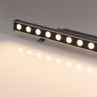  - Светодиодный прожектор AR-LINE-500M-12W-220V Warm (Grey, 30 deg) (Arlight, Закрытый)
