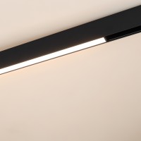  - Светильник MAG-ORIENT-FLAT-L235-8W Warm3000 (BK, 80 deg, 48V) (Arlight, IP20 Металл, 3 года)