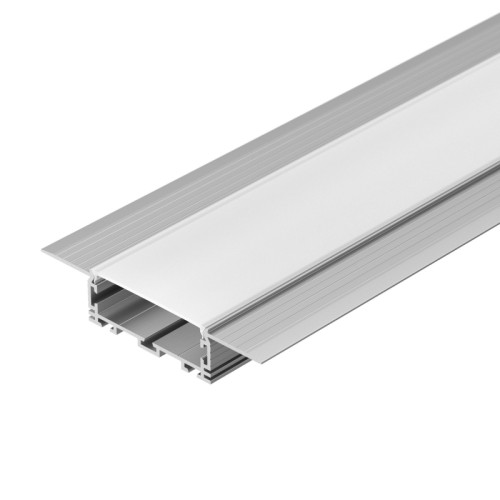 Профиль KLUS-POWER-W50H16-F-HIDE-2000 (Arlight, Алюминий) Алюминиевый профиль для светодиодных лент и линеек. Встраиваемый в гипсокартон, под строительную отделку. Позволяет создать линию света шириной 45 мм. без видимых частей алюминия. Габаритные размеры (L×W×H): 2000x90x18,5 мм. Ширина площадки для ленты 42,4 мм. Экраны, заглушки и другие аксессуары приобретаются отдельно. Цена за 1 метр.