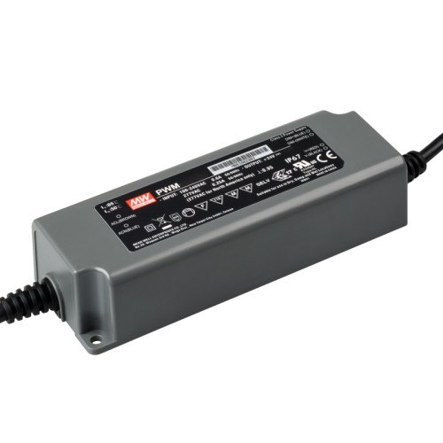 Блок питания PWM-120-24 (24V, 5A, 120W, 0-10V, PFC) (MEAN WELL, Пластик) 