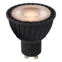  - Лампа светодиодная диммируемая Lucide GU10 5W 2200K черная 49010/05/30