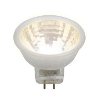  - Лампа светодиодная Uniel GU4 3W 3000K прозрачная LED-MR11-3W/WW/GU4 GLZ21TR UL-00001700