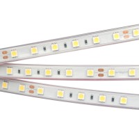  - Лента RTW 2-5000P 24V White6000 2x (5060, 300 LED, LUX) (Arlight, 14.4 Вт/м, IP66)