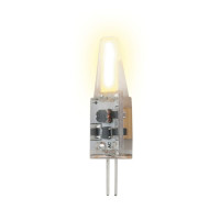  - Лампа светодиодная Uniel G4 1,5W 3000K прозрачная LED-JC-12/1,5W/WW/G4/CL SIZ05TR UL-00000183