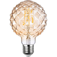  - Лампа светодиодная филаментная REV VINTAGE GOLD G95 E27 5W 2200K DECO Premium теплый свет груша 32448 5