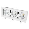 Светильник CL-KARDAN-S260x102-3x9W White (WH, 38 deg) (Arlight, IP20 Металл, 3 года) - Светильник CL-KARDAN-S260x102-3x9W White (WH, 38 deg) (Arlight, IP20 Металл, 3 года)