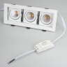 Светильник CL-KARDAN-S260x102-3x9W White (WH, 38 deg) (Arlight, IP20 Металл, 3 года) - Светильник CL-KARDAN-S260x102-3x9W White (WH, 38 deg) (Arlight, IP20 Металл, 3 года)