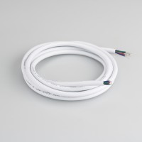  - Провод питания ARL-MOONLIGHT-20AWG-4W-D4.5-CU-2000 White (Arlight, Закрытый)