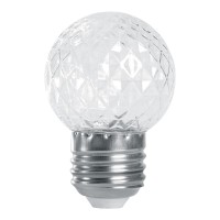 - Лампа-строб светодиодная Feron E27 1W зеленый прозрачная LB-377 38209