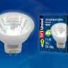 Лампа светодиодная Uniel GU4 3W 4000K прозрачная LED-MR11-3W/NW/GU4/220V GLZ21TR UL-00001703 - Лампа светодиодная Uniel GU4 3W 4000K прозрачная LED-MR11-3W/NW/GU4/220V GLZ21TR UL-00001703