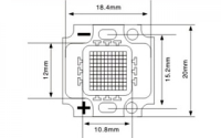  - Мощный светодиод ARPL-8W-BCA-2020-PW (VF12V, 700mA) (Arlight, -)