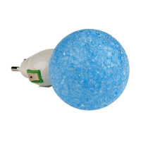  - Настенный светодиодный светильник Uniel DTL-309-Шар/Blue/1LED/0,1W 10328