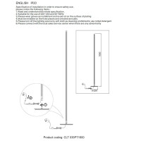  - Торшер Crystal Lux CLT 035PT1600 BL