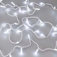  - Светодиодная гирлянда ARD-STRING-CLASSIC-10000-WHITE-100LED-MILK-STD White (230V, 7W) (Ardecoled, IP65)