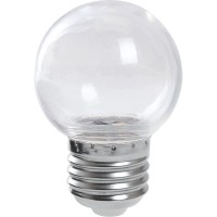  - Лампа светодиодная Feron E27 1W 6400K прозрачная LB-37 38120